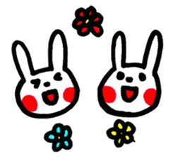 Rabbit Sticker of Miyazaki valve sticker #10428513