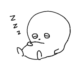 Ennui feeling sticker #10428886