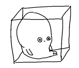 Ennui feeling sticker #10428902