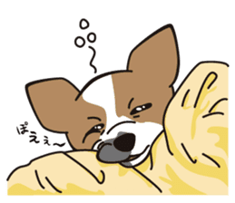 Bullbon and his cute with crazy guys.. sticker #10429722