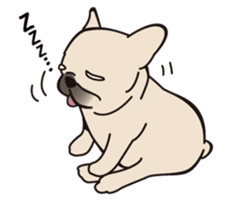 Bullbon and his cute with crazy guys.. sticker #10429723