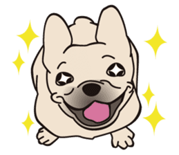 Bullbon and his cute with crazy guys.. sticker #10429736