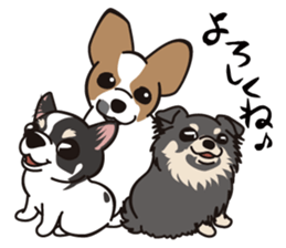 Bullbon and his cute with crazy guys.. sticker #10429737