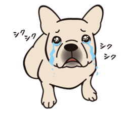 Bullbon and his cute with crazy guys.. sticker #10429750