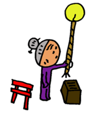 nagata grandma 2 sticker #10429772