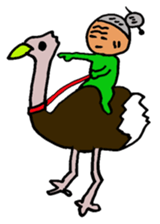 nagata grandma 2 sticker #10429797