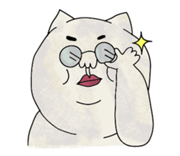 Cat and mouse.2 sticker #10429966