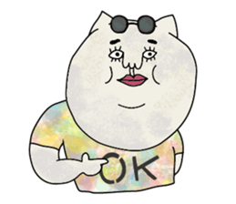 Cat and mouse.2 sticker #10429994