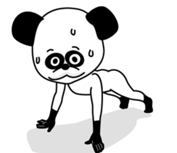 1/3 naive panda5 sticker #10430232