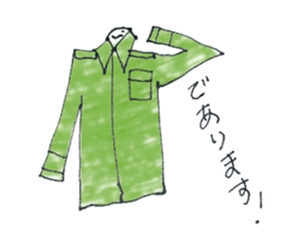 Clothes Mr. sticker #10430337