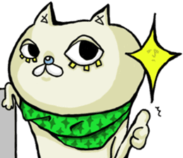 matsuge-neko sticker #10430664