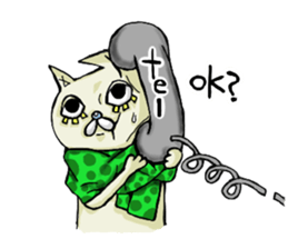 matsuge-neko sticker #10430669