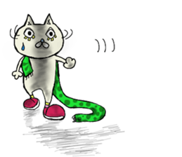 matsuge-neko sticker #10430677