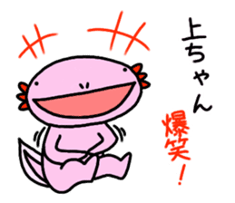 Sticker for [UE-CHANG]Axolotl sticker #10431001