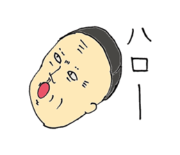 Expressive men sticker #10431233