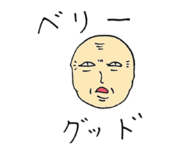 Expressive men sticker #10431235