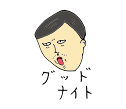Expressive men sticker #10431238