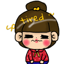 Cutie girl- Pin pin sticker #10431441