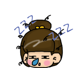 Cutie girl- Pin pin sticker #10431445