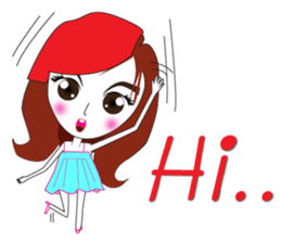 Nong Aom Narak sticker #10431881