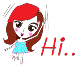 Nong Aom Narak sticker #10431881