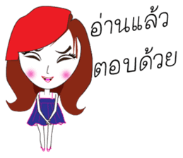 Nong Aom Narak sticker #10431890