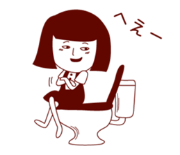 Hanako in the Toilet sticker #10431941