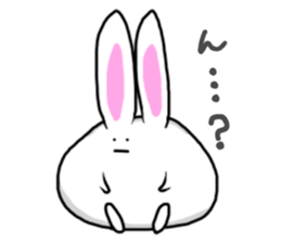 Simple!conversation in the rabbit sticker #10431960