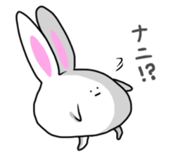 Simple!conversation in the rabbit sticker #10431961