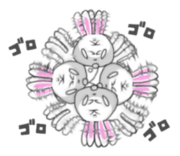 Simple!conversation in the rabbit sticker #10431983