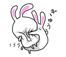 Simple!conversation in the rabbit sticker #10431984