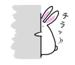 Simple!conversation in the rabbit sticker #10431986