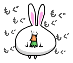 Simple!conversation in the rabbit sticker #10431996