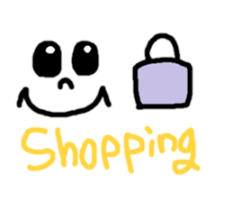 sticker only a face sticker #10432234