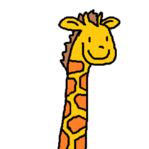 Giraffe LONG LONG Stickers sticker #10432960