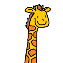 Giraffe LONG LONG Stickers sticker #10432960