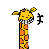 Giraffe LONG LONG Stickers sticker #10432962