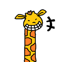 Giraffe LONG LONG Stickers sticker #10432962