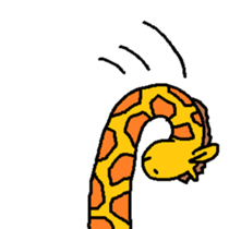 Giraffe LONG LONG Stickers sticker #10432963