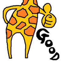 Giraffe LONG LONG Stickers sticker #10432964