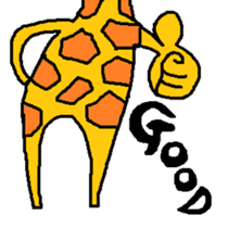 Giraffe LONG LONG Stickers sticker #10432964