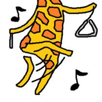 Giraffe LONG LONG Stickers sticker #10432965