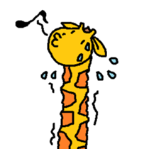 Giraffe LONG LONG Stickers sticker #10432968