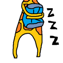 Giraffe LONG LONG Stickers sticker #10432975