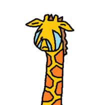 Giraffe LONG LONG Stickers sticker #10432977