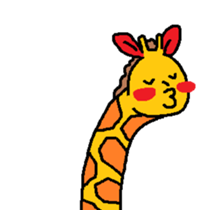 Giraffe LONG LONG Stickers sticker #10432978