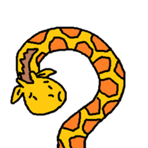 Giraffe LONG LONG Stickers sticker #10432979