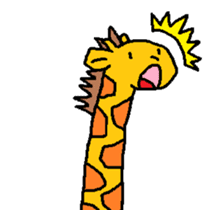 Giraffe LONG LONG Stickers sticker #10432985