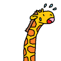 Giraffe LONG LONG Stickers sticker #10432986