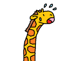 Giraffe LONG LONG Stickers sticker #10432986